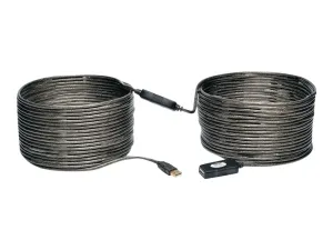 Eaton Tripp Lite Series 20M USB 2.0 Hi-Speed Active Extension Repeater Cable USB-A M/F 65' 65ft 20 Meter - miniature 5
