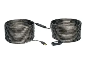 Eaton Tripp Lite Series 20M USB 2.0 Hi-Speed Active Extension Repeater Cable USB-A M/F 65' 65ft 20 Meter - miniature 3