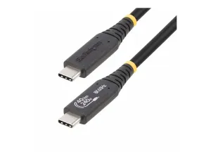 StarTech .com Câble USB4 de 50cm, Câble USB-C Certifié USB-IF, 40Gbps, PD - miniature 3