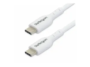 StarTech 3m White USB-C Charging Cable, USB C Cable, 60W 3A PD - miniature 1