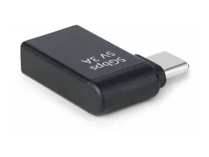 StarTech .com Right Angled USB-C to USB-A Adapter, USB 5Gbps, Compact USB-C Male to USB-A Female Adapter, Metal Housing, M/F - miniature 5