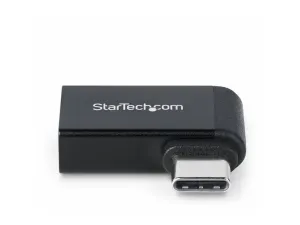 StarTech .com Right Angled USB-C to USB-A Adapter, USB 5Gbps, Compact USB-C Male to USB-A Female Adapter, Metal Housing, M/F - miniature 3