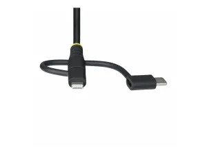 StarTech .com 3.3ft USB Multi Charging Cable, Lightning/Micro-USB/Type-C - miniature 4