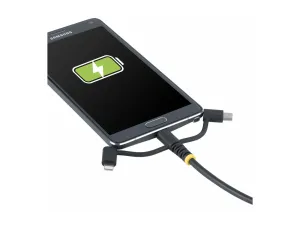 StarTech .com 3.3ft USB Multi Charging Cable, Lightning/Micro-USB/Type-C - miniature 5