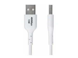 StarTech 3ft (1m) White USB-A to USB-C Charging Cable/Cord, M/M - miniature 2