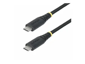 StarTech .com 1m USB-C Charging Cable, 240W, Silicone Jacket w/Braid - miniature 1