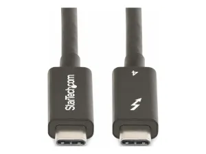 StarTech Câble Thunderbolt 4 Actif de 2m, 40Gps, 100W PD, Vidéo 4K/8K - miniature 1