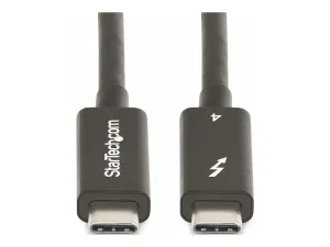 StarTech Câble Thunderbolt 4 Actif de 2m, 40Gps, 100W PD, Vidéo 4K/8K - miniature 2