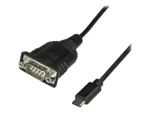 StarTech Câble adaptateur USB-C vers série DB9 RS232 avec rétention COM (ICUSB232PROC) - miniature 3