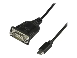 StarTech Câble adaptateur USB-C vers série DB9 RS232 avec rétention COM (ICUSB232PROC) - miniature 4