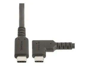 StarTech .com Câble USB-C Robuste Angle Droit de 50cm, USB 3.2 Gen 2, 4K60 - miniature 2
