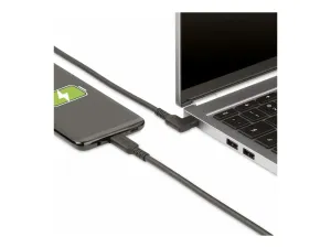 StarTech .com Câble USB-C Robuste Angle Droit de 50cm, USB 3.2 Gen 2, 4K60 - miniature 4
