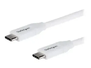 StarTech Câble USB-C vers USB-C avec Power Delivery 5A de 2 m - miniature 2