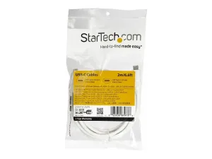 StarTech Câble USB-C vers USB-C avec Power Delivery 5A de 2 m - miniature 5
