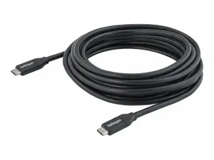 StarTech Câble USB-C vers USB-C avec Power Delivery (5A) de 4 m - miniature 5