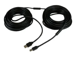 StarTech .com Câble USB Actif A vers B 20 m - miniature 1