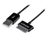 StarTech .com 2m Dock Connector to USB Cable for Samsung Galaxy Tab - miniature 3