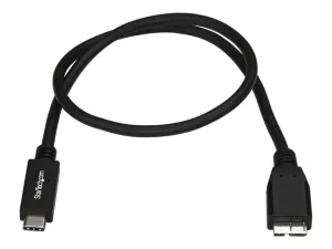 StarTech Câble USB-C vers Micro-B de 50 cm - miniature 3