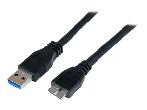 StarTech .com Câble certifié USB 3.0 A vers Micro B de 1 m - miniature 1