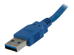 StarTech .com Câble d'extension bleu SuperSpeed USB 3.0 A vers A 1 m - miniature 2