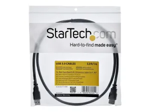 StarTech .com Câble d'extension USB 3.0 A vers A de 1 m - miniature 1