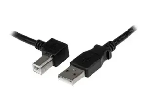 StarTech .com Câble USB 2.0 Type A vers USB Type B Coudé à Gauche Mâle / Mâle - miniature 3