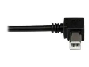 StarTech .com Câble USB 2.0 Type A vers USB Type B Coudé à Gauche Mâle / Mâle - miniature 3