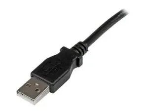StarTech .com Câble USB 2.0 Type A vers USB Type B Coudé à Gauche Mâle / Mâle - miniature 2