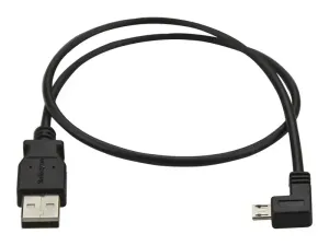 StarTech Câble USB vers Micro USB coudé à angle gauche de 50 cm - miniature 3