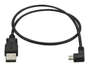 StarTech Câble USB vers Micro USB coudé à angle gauche de 50 cm - miniature 2