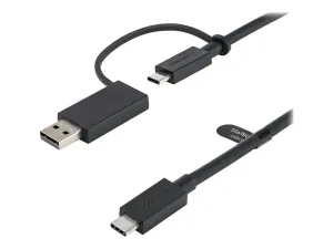 StarTech Câble USB-C avec Adaptateur USB-A 1m - miniature 4