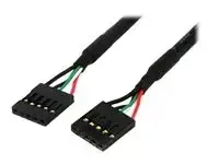 StarTech .com Cable adaptateur interne carte mere 5 broches USB IDC de 46 cm - miniature 3