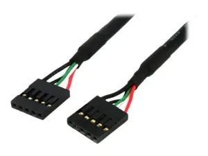 StarTech .com Cable adaptateur interne carte mere 5 broches USB IDC de 46 cm - miniature 1