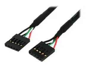 StarTech .com Cable adaptateur interne carte mere 5 broches USB IDC de 46 cm - miniature 5