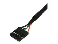 StarTech .com Cable adaptateur interne carte mere 5 broches USB IDC de 46 cm - miniature 2