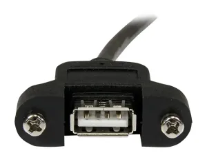 StarTech .com Câble USB 2.0 à montage sur panneau de 30cm - miniature 5