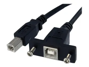 StarTech .com Cable USB 30 cm monte sur panneau B vers B - miniature 5