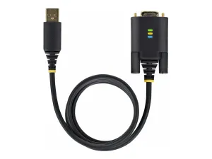 StarTech Câble USB-Série de 1m, Rétention COM, USB-A/DB9 RS232, FTDI - miniature 1