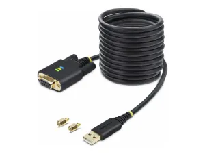 StarTech Adaptateur USB vers Série Null Modem de 3m, RS232, FTDI - miniature 5
