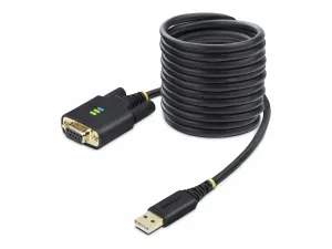StarTech Adaptateur USB vers Série Null Modem de 3m, RS232, FTDI - miniature 2
