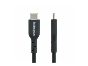 StarTech 2m (6ft) USB C Charging Cable, USB-C Cable, USB 2.0 Type-C Laptop Charger Cord, 60W 3A Power Delivery, TPE Jacket, USB-C Data Transfer Cable, M/M - miniature 1
