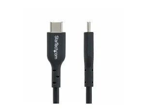StarTech 2m (6ft) USB C Charging Cable, USB-C Cable, USB 2.0 Type-C Laptop Charger Cord, 60W 3A Power Delivery, TPE Jacket, USB-C Data Transfer Cable, M/M - miniature 5