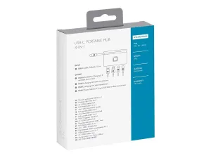 DICOTA USB-C Portable Hub 4-in-1 - miniature 5