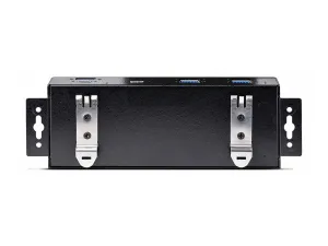 StarTech .com 7-Port Industrial USB Hub 10Gbps Hub, Metal, Mountable, TAA - miniature 3