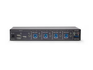 StarTech .com Switch KM à 4 Ports, Commutation de la Souris/Switch USB 3.0 - miniature 5