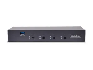 StarTech .com Switch KM à 4 Ports, Commutation de la Souris/Switch USB 3.0 - miniature 1