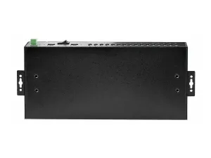 StarTech .com 16-Port Industrial USB 5Gbps Hub with Power Adapter, Metal Enclosure, Mountable, ESD Protection, Terminal Block Power, USB Charging, Dual-Host Switch - miniature 3
