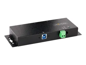 StarTech .com Hub USB 3.0 5Gbps Industriel à 4 Ports, Hub USB 3.0 pour PC - miniature 2