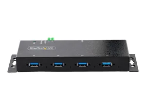 StarTech .com Hub USB 3.0 5Gbps Industriel à 4 Ports, Hub USB 3.0 pour PC - miniature 1