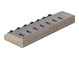 StarTech .com Hub USB-C Auto-Alimenté 7 Ports, USB-C vers USB-A, BC 1.2 - miniature 5